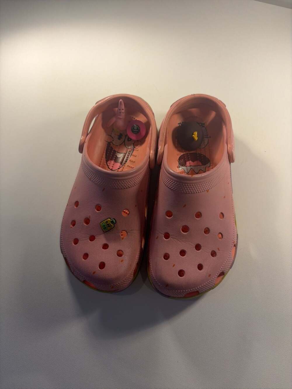 Crocs Patrick Star Classic Clog Size M8 W10 Pink